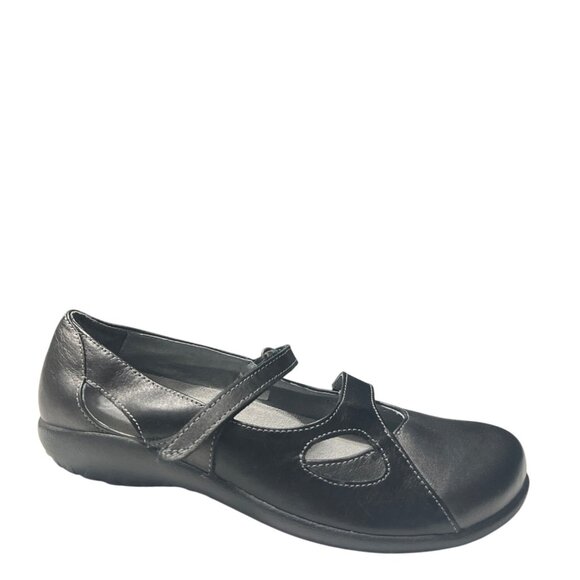 Naot Black Leather Mary Janes Size 9 - Picture 9 of 9